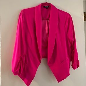 Cropped blazer